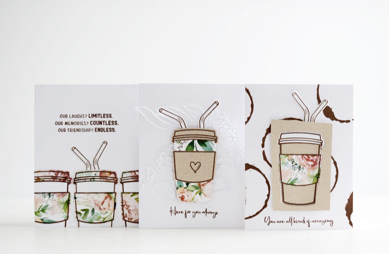 How to Make 3 Friendship Cards with 1 Technique