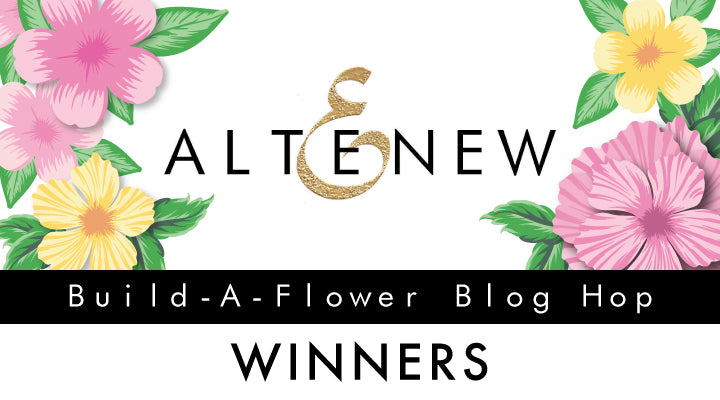 Build-A-Flower Blog Hop Giveaway Winners