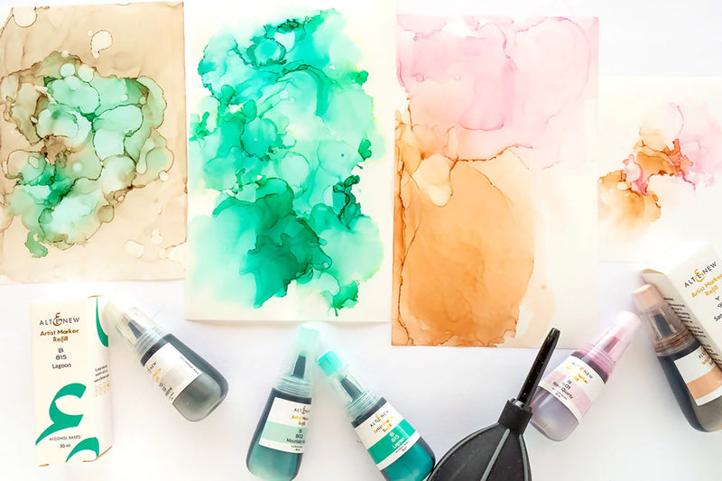 Crafting a World of Sustainability with Alcohol Inks