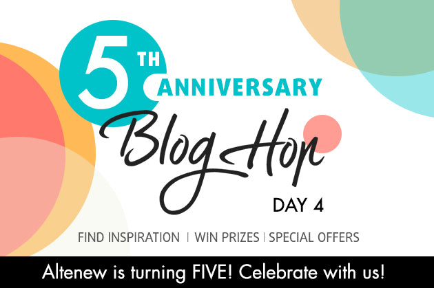 Altenew 5th Anniversary Blog Hop Day 4 + Giveaway