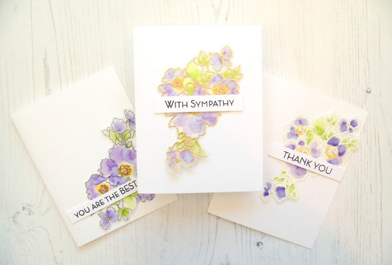Lydia’s Crafty Corner – Watercolor Coloring Effect on Vellum