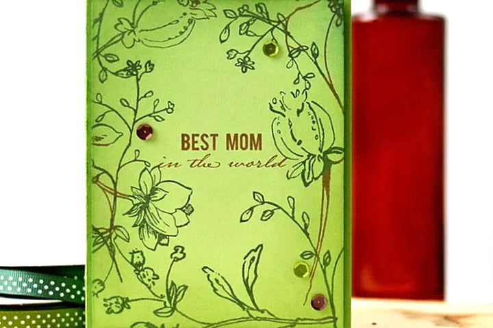 Happy Mother’s Day Card Idea Made With the Altenew Mega Greetings Stamp Set With the Sentiment “Thanks for Everything”