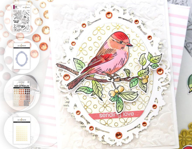 Glam up Your Creations With the New Sparkled Frame Die!