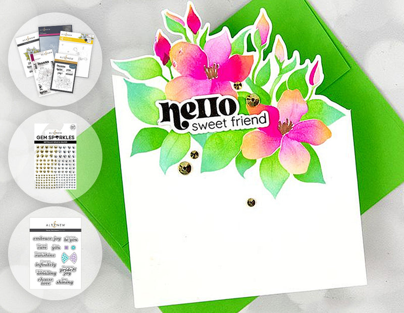 Get Creative with Altenew's Sweet Jasmine 5-in-1 Bundle - A Must-Have!