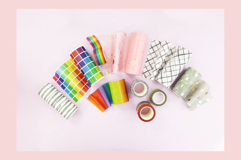 5 Adorable Ways to Decorate With Washi Tape