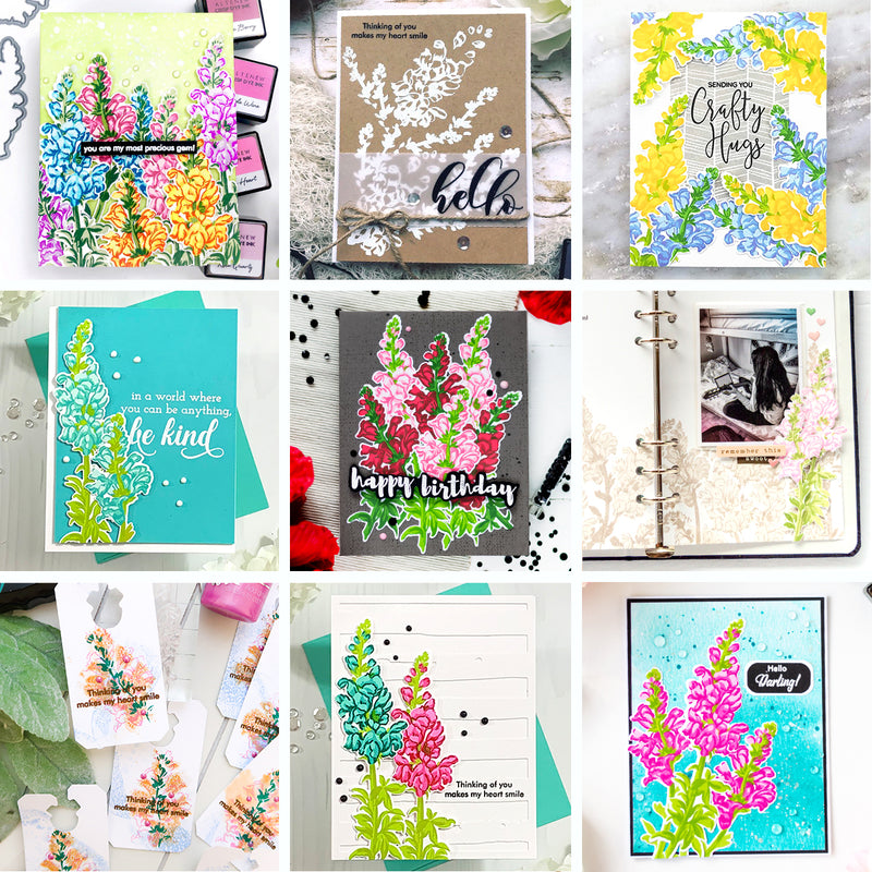 Build-A-Flower: Snapdragon Release Blog Hop + Giveaway