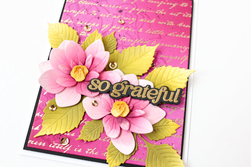 How to Layer Elements and Shine for Classy Cards