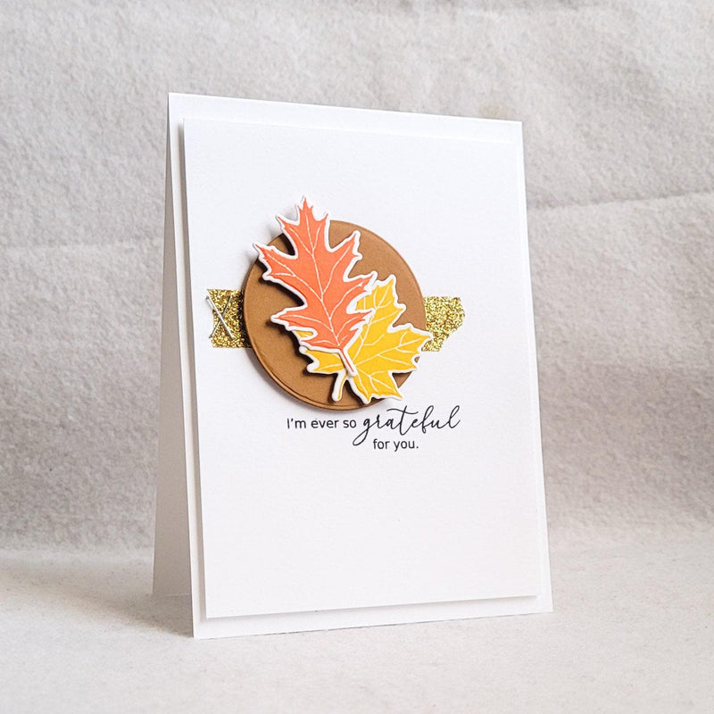 CAS Fun Fall Card created in a few steps!