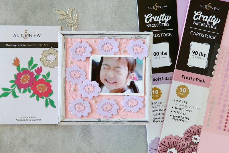 Discover the Endless Creativity of Die Cutting with the Morning Grace Layering Die Set