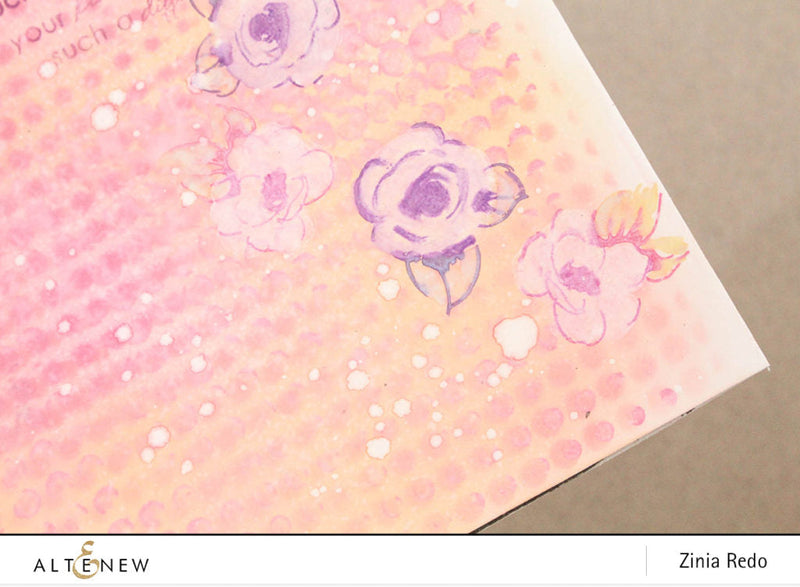 Creating an Art Journal Page with Painted Flowers