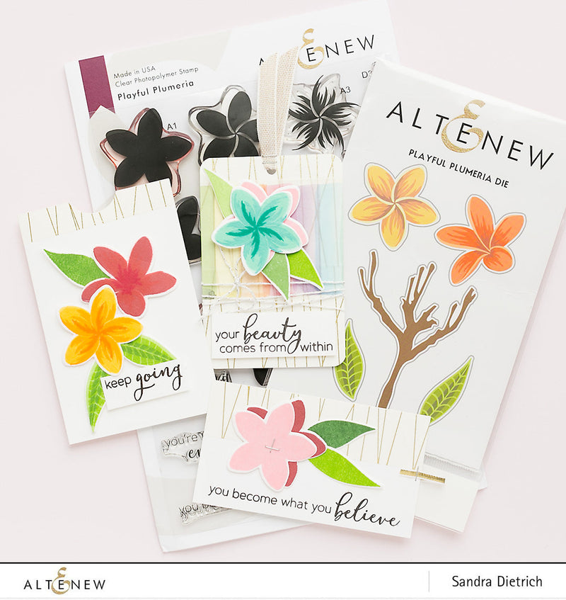 Stamp Focus: Playful Plumeria