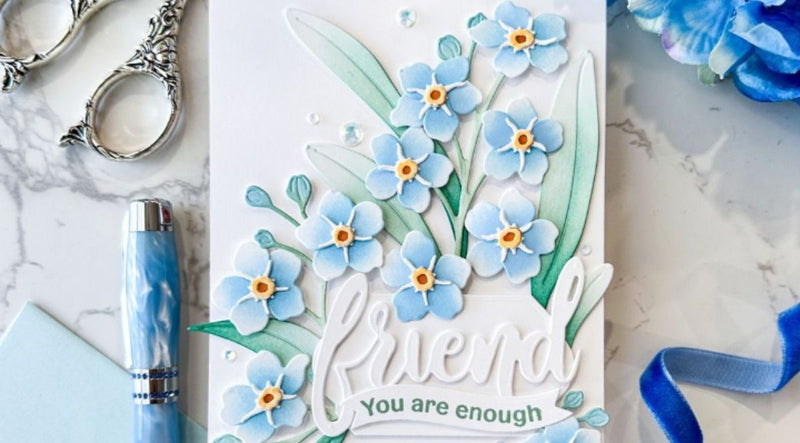 Exude Loyalty, Love, & Faithfulness When You Try Die-Cutting with Forget-Me-Nots!