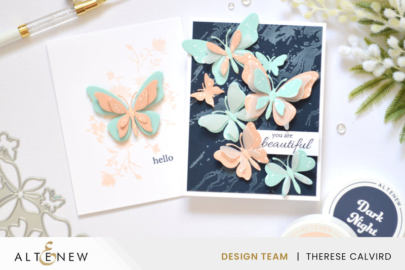 From Detailed to Simple: Butterfly Die Cut Card Ideas Using One Die | Take 2 with Therese