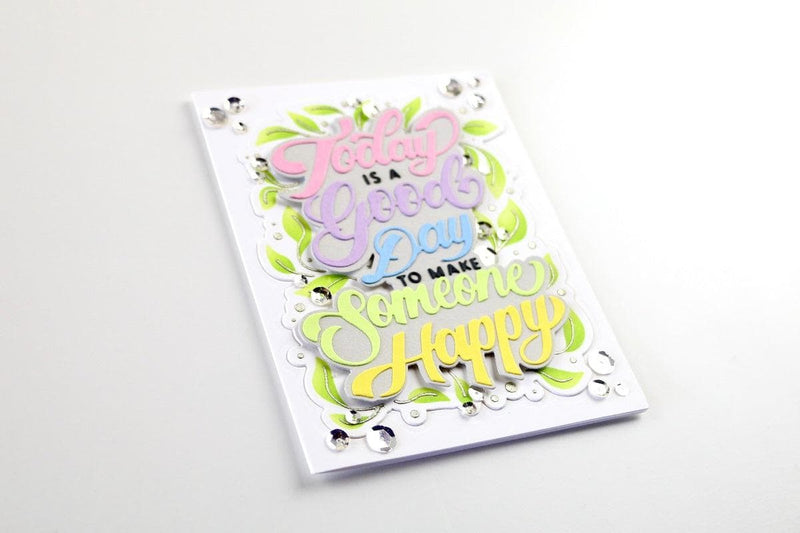 Today Is a Good Day to Make a Fun Card with Erica!