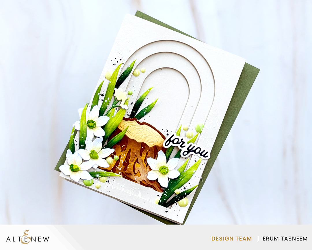 Arched Sentiments Stamp & Die Bundle