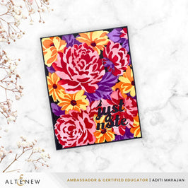 Cascading Flowers Stamp Set - Altenew