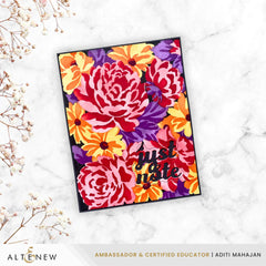 Flower Bed Layering Stencil Set (6 in 1) - Altenew
