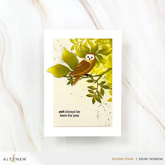 Mini Delight: Woodland Wisdom Stamp & Layering Die Set
