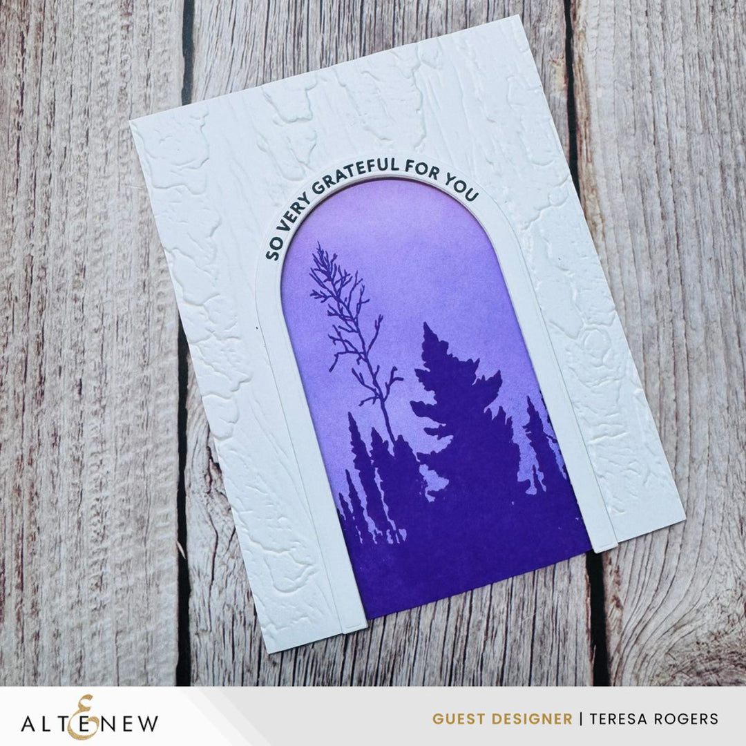 Arched Sentiments Stamp Set