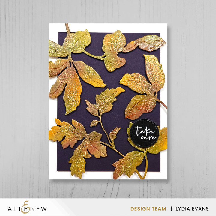 Twin Leaves Sprays Die Set