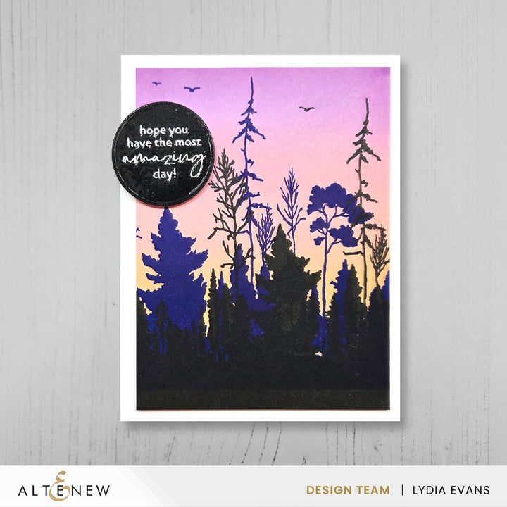 Woodland Silhouette Stamp Set