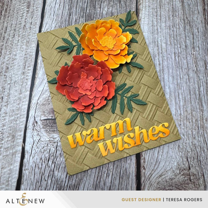 Craft-A-Flower: Marigold Layering Die Set