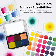 Watercolor Compact - Moody Brights