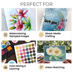 Watercolor Compact - Moody Brights