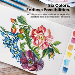 Watercolor Compact - Bold Ember