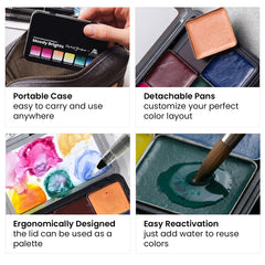 Watercolor Compact - Bold Ember