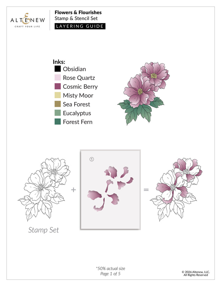 Flowers & Flourishes - Altenew