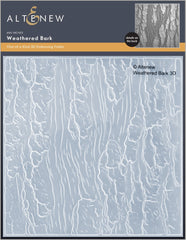 Weathered Bark 3D Embossing Folder