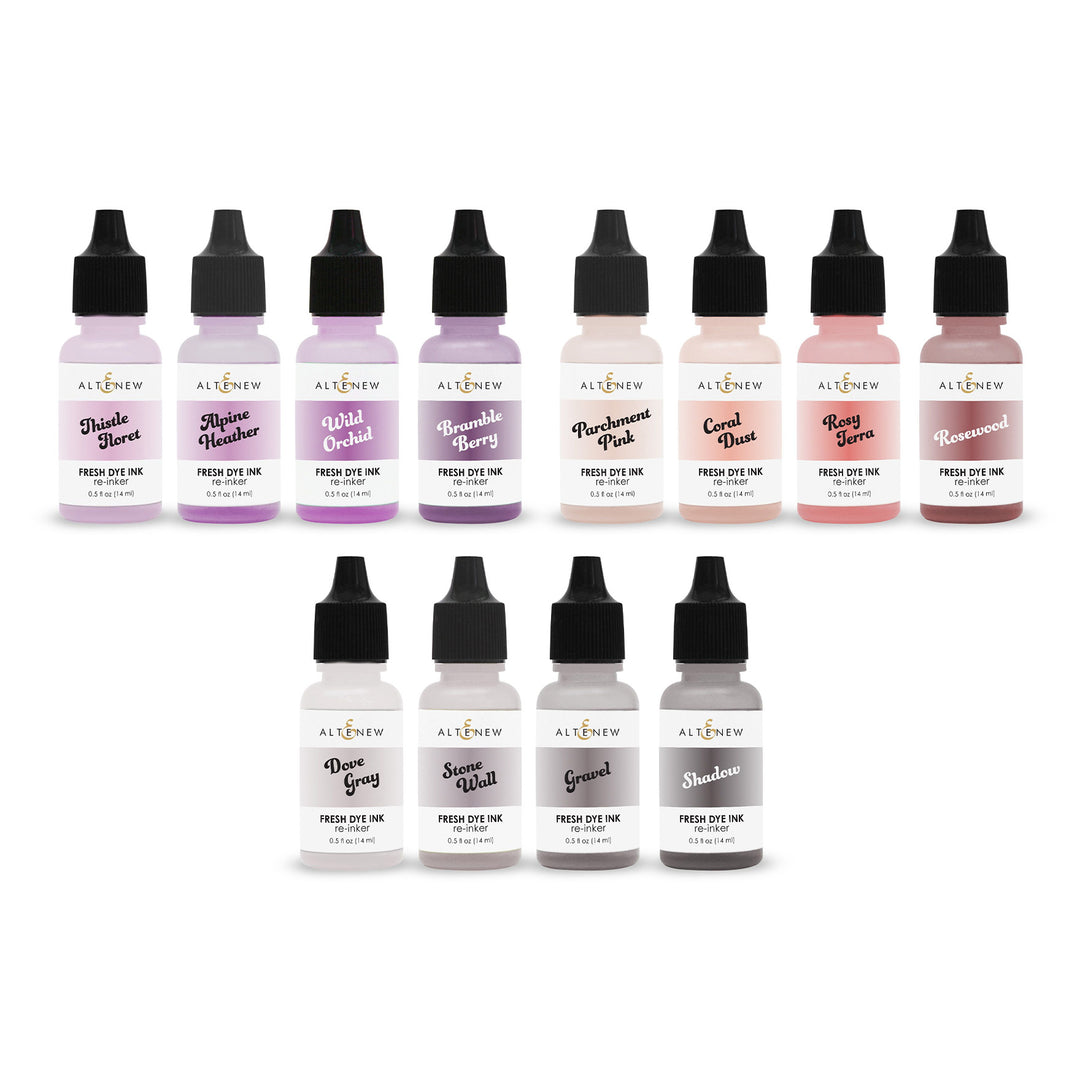 Soft Earth & Bloom Fresh Dye Ink Reinker Bundle