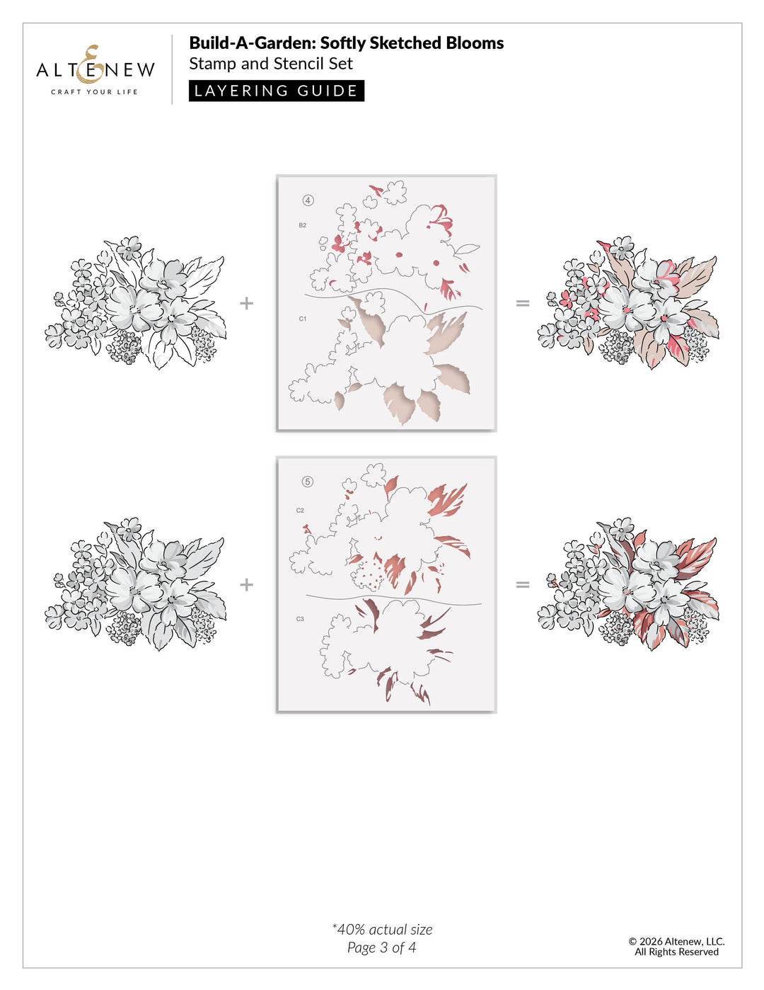 Build-A-Garden: Softly Sketched Blooms
