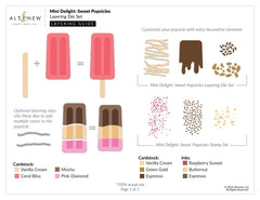 Mini Delight: Sweet Popsicles Stamp & Die Set