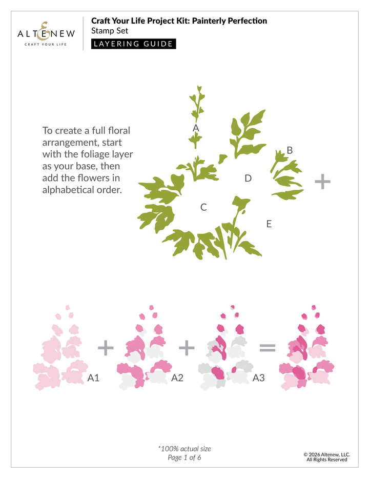 Craft Your Life Project Kit: Painterly Perfection