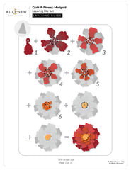 Craft-A-Flower: Marigold Layering Die Set