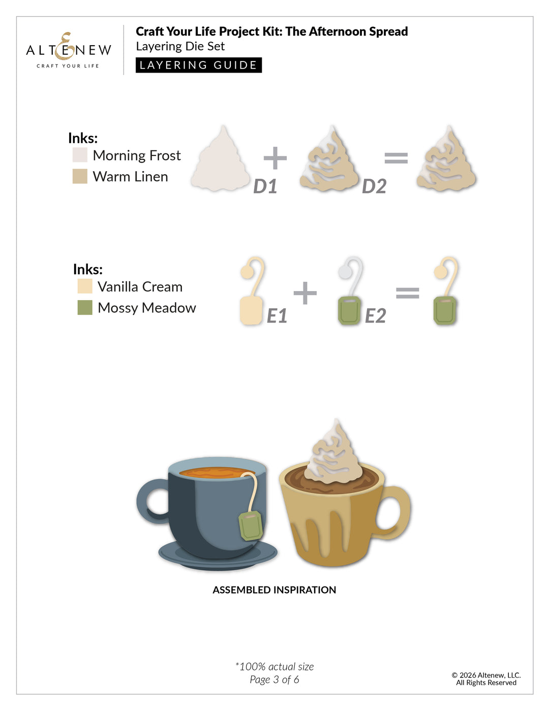 Craft Your Life Project Kit: The Afternoon Spread