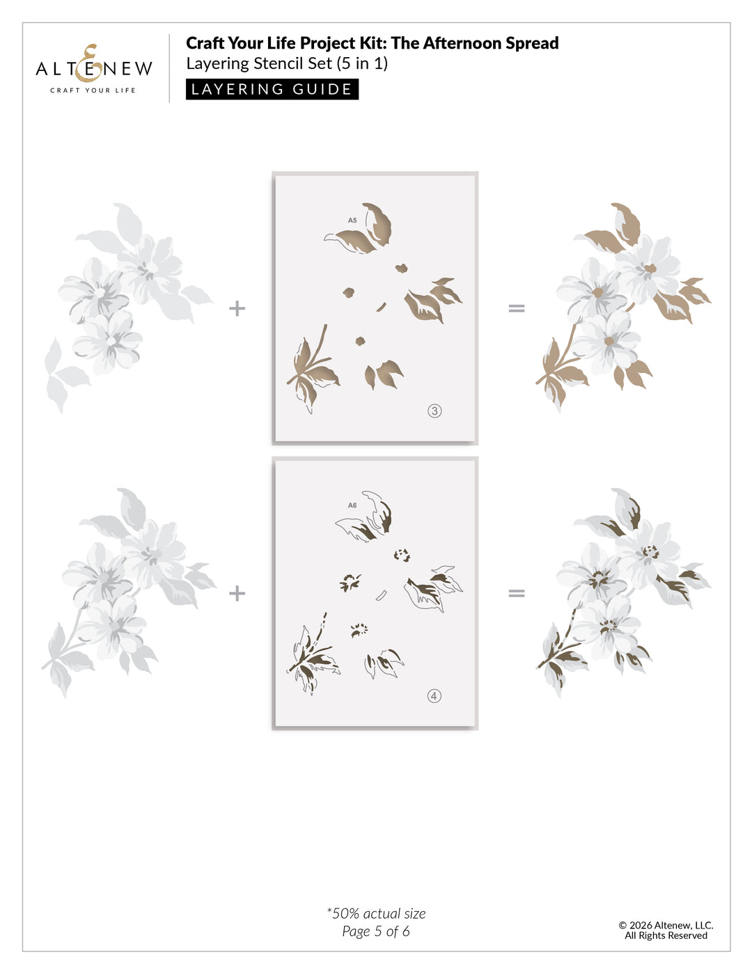 Craft Your Life Project Kit: The Afternoon Spread