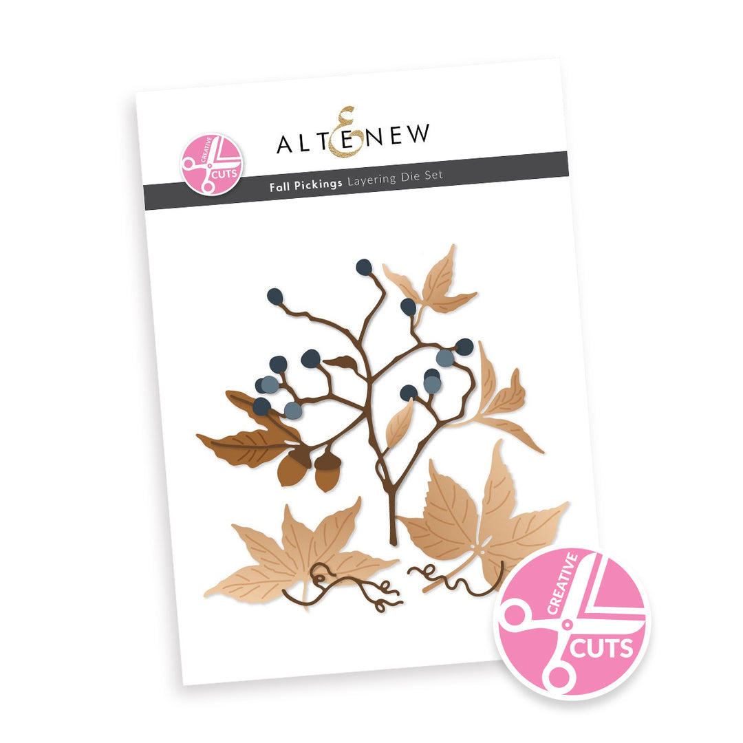 Creative Cuts: Fall Pickings Layering Die Set