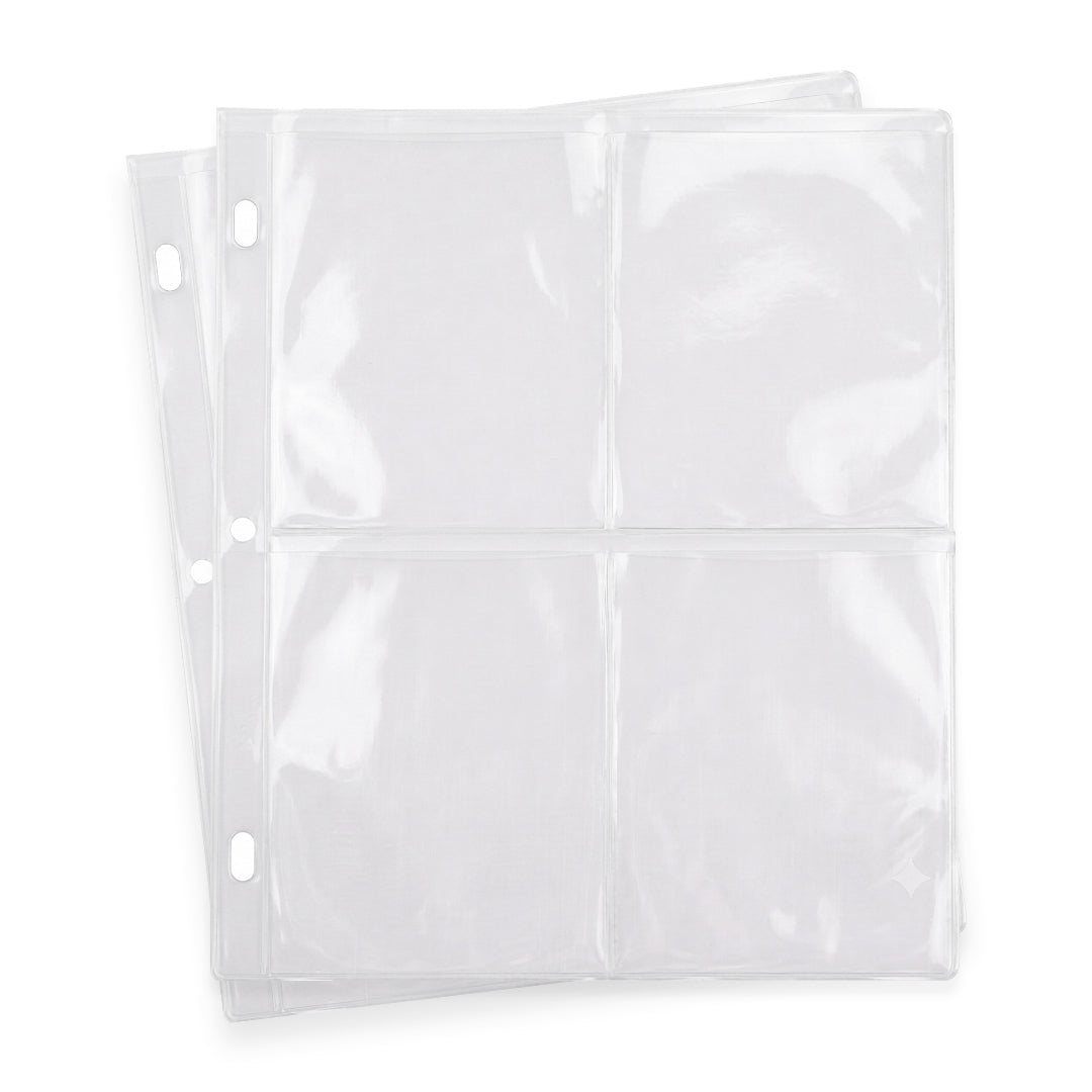A2 Card Dual-Sided Pocket Pages (10/Pack)