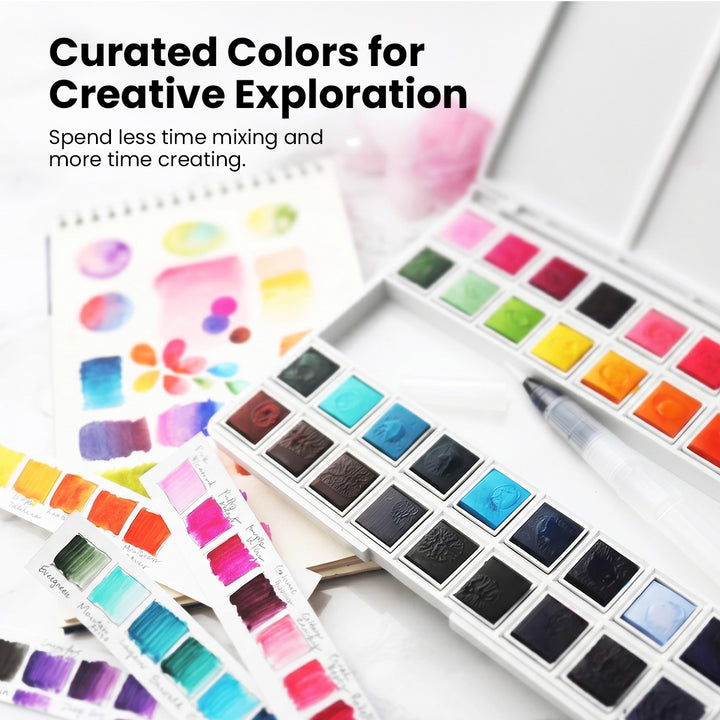 Watercolor 36 Pan Set