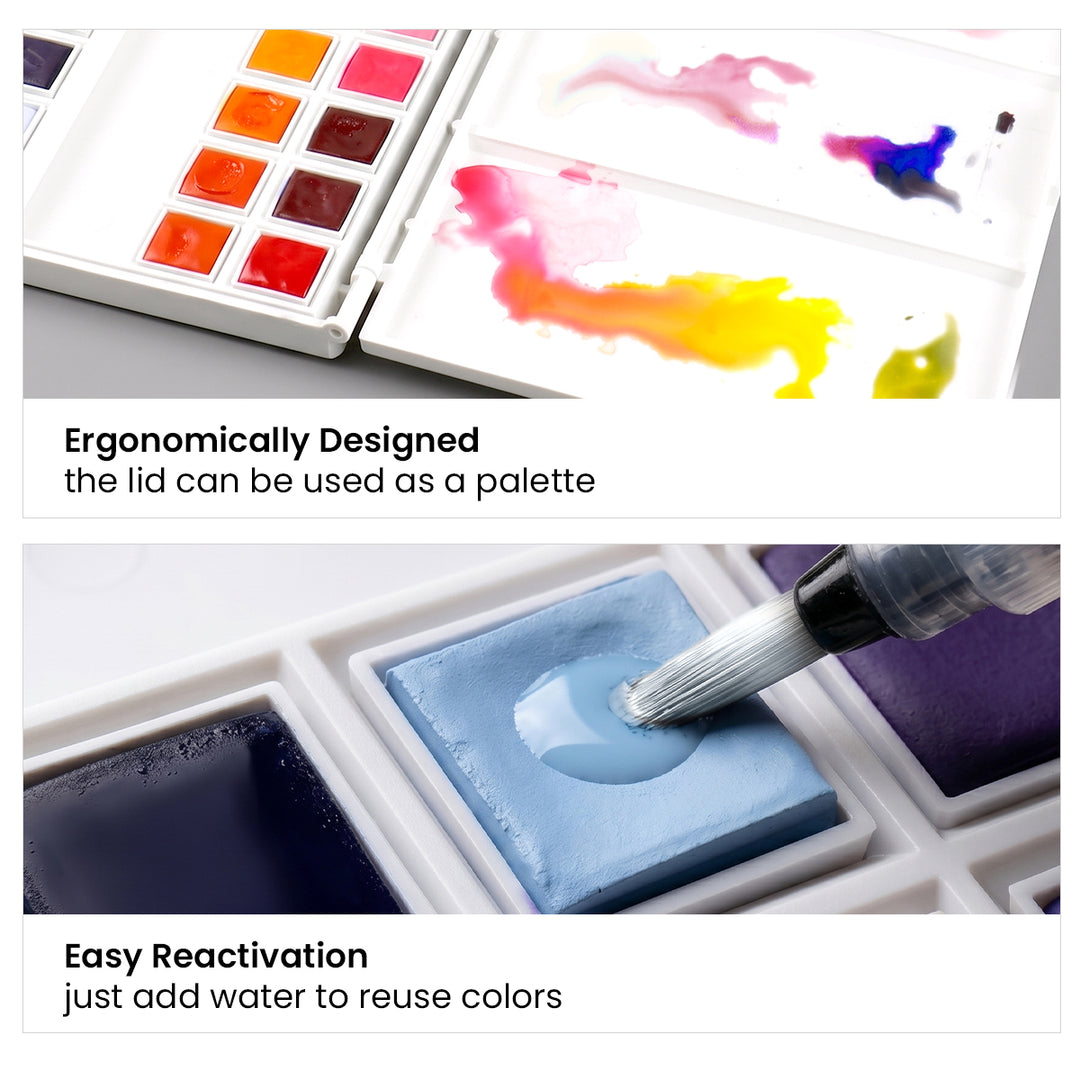 Watercolor 36 Pan Set