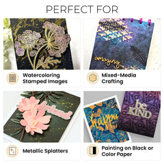 Metallic Watercolor 14 Pan Set