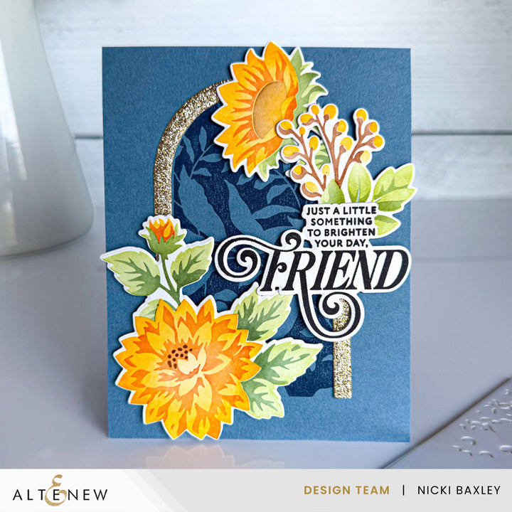 Stencil Art: Botanical Argyle Layering Stencil Set (6 in 1)