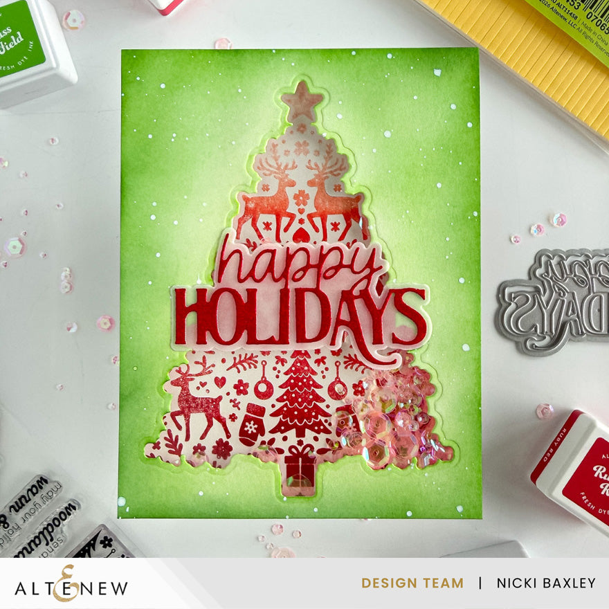 Holiday Essentials Die Set