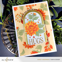 Arched Sentiments Stamp Set