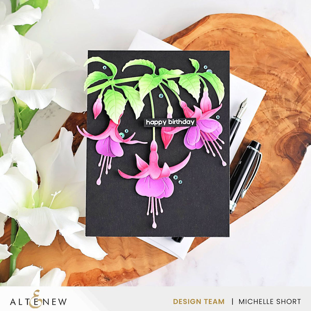 Craft-A-Flower: Fuchsia Layering Die Set
