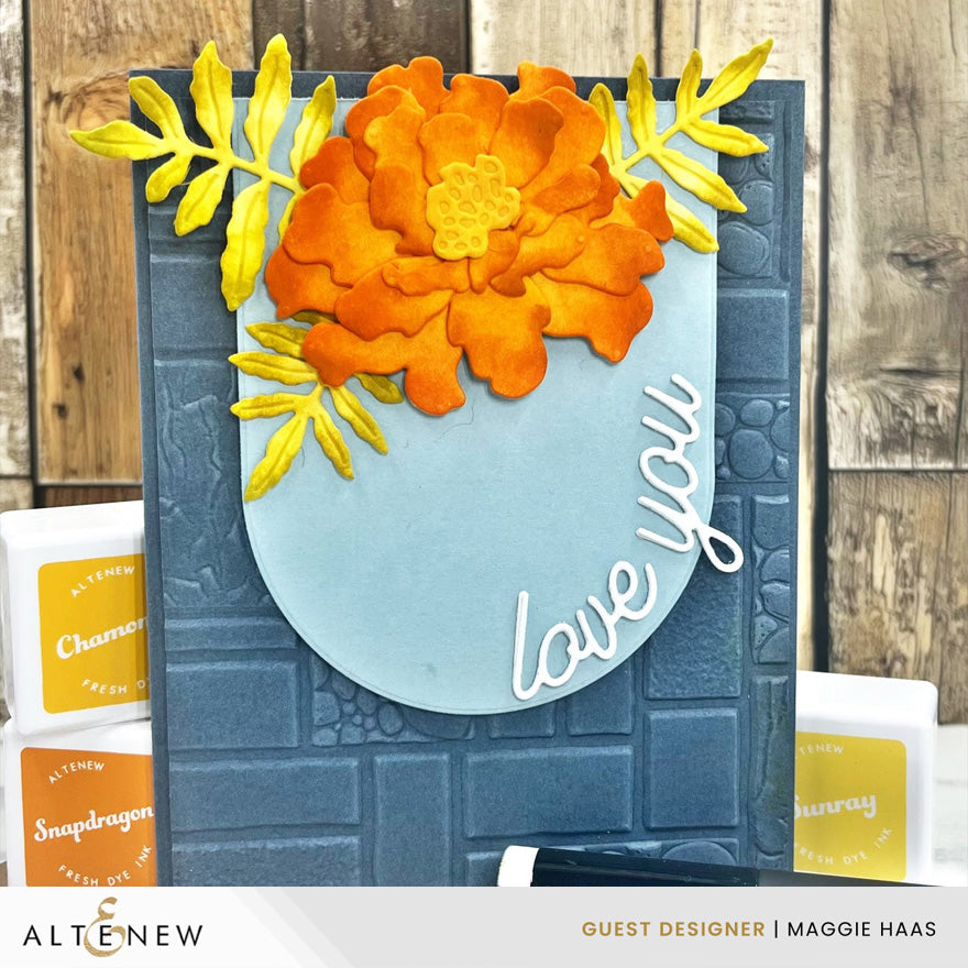 Craft-A-Flower: Marigold Layering Die Set