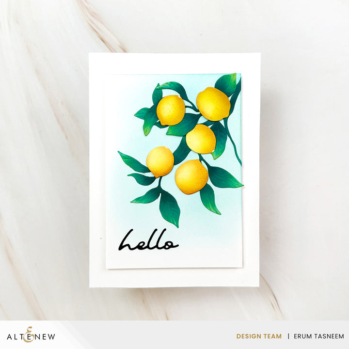 Creative Cuts: Lemon Tree Layering Die Set
